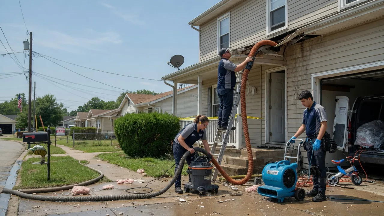Water Damage Restoration in Meridian, TX near me